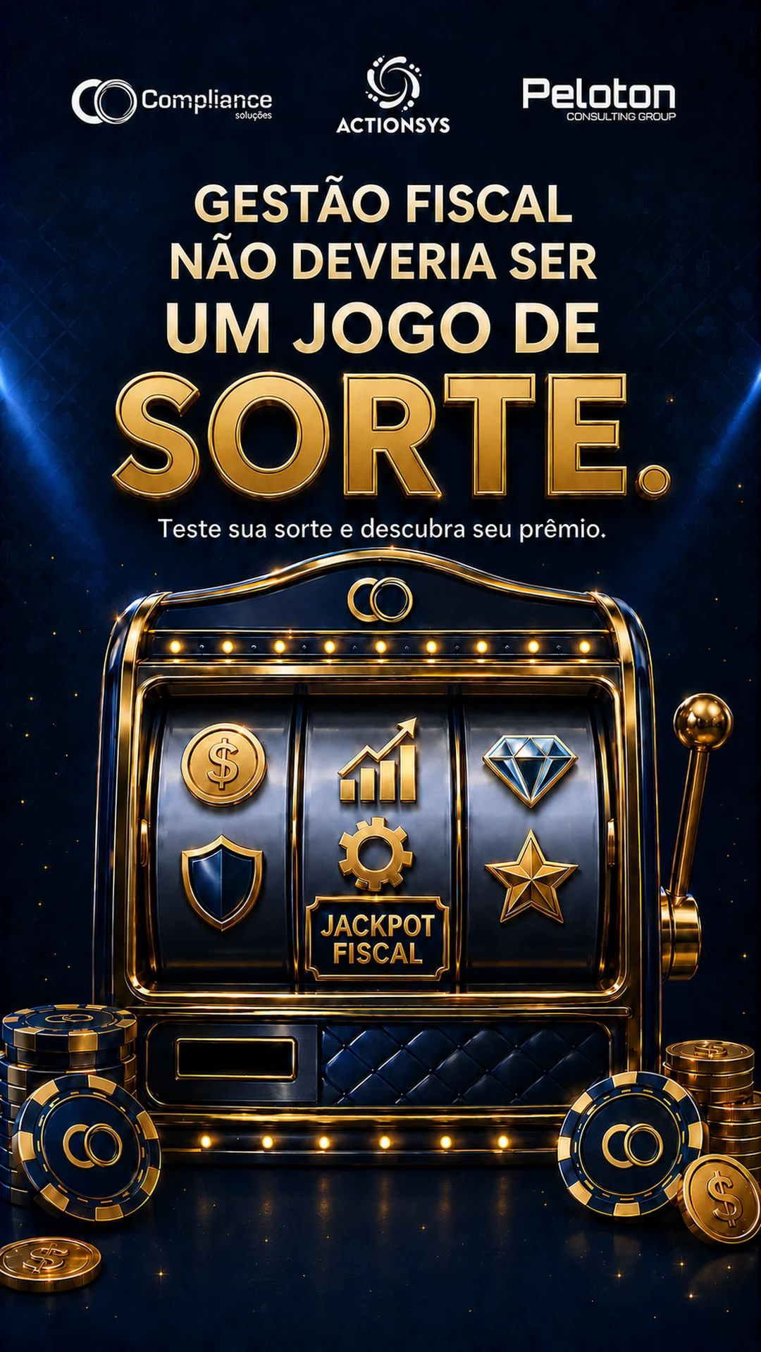 Caça-níqueis personalizado com identidade visual personalizada