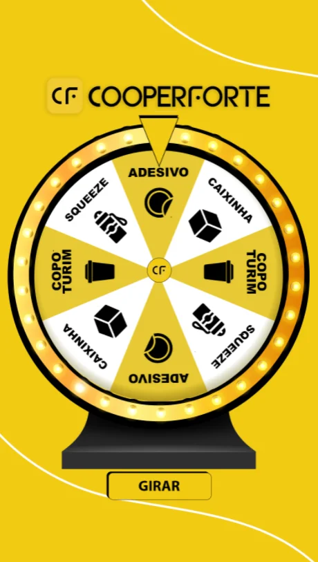 Roleta digital personalizado em projeto realizado pela Custom Games
