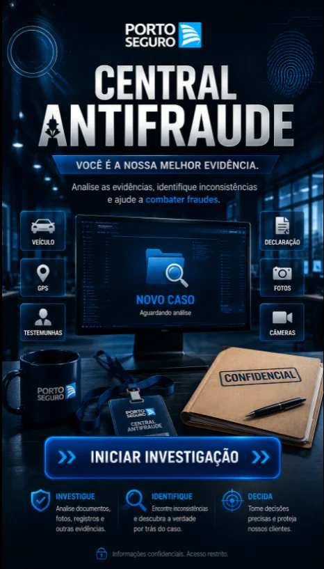 Jogo detetive personalizado com identidade visual personalizada