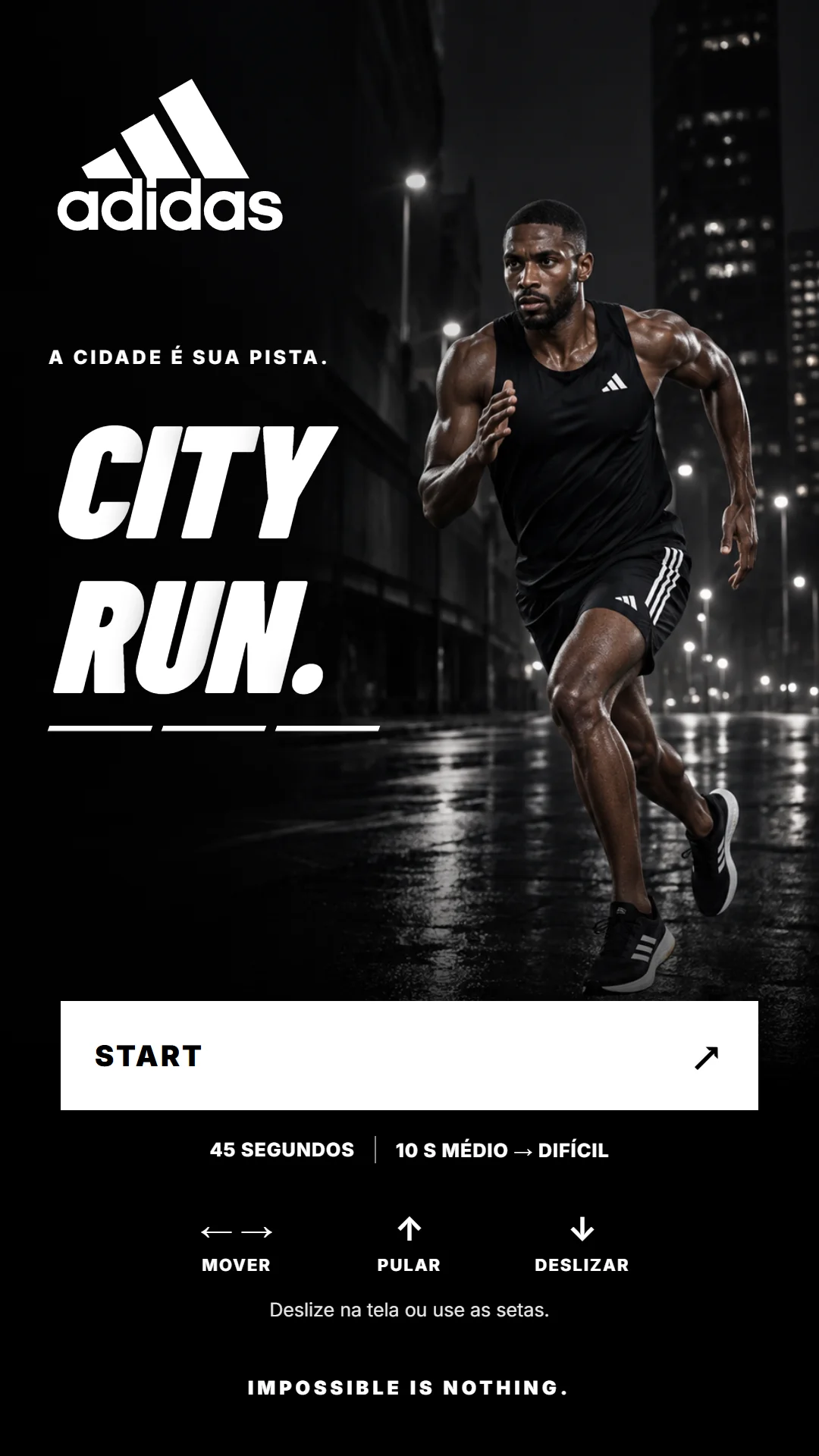 Runner personalizado com identidade visual personalizada