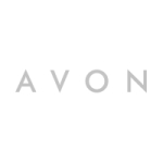 Logo Avon, cliente atendido pela Custom Games
