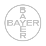 Logo Bayer, cliente atendido pela Custom Games