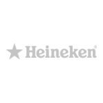 Logo Heineken, cliente atendido pela Custom Games