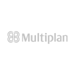 Logo Multiplan, cliente atendido pela Custom Games