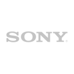 Logo Sony, cliente atendido pela Custom Games