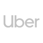 Logo Uber, cliente atendido pela Custom Games
